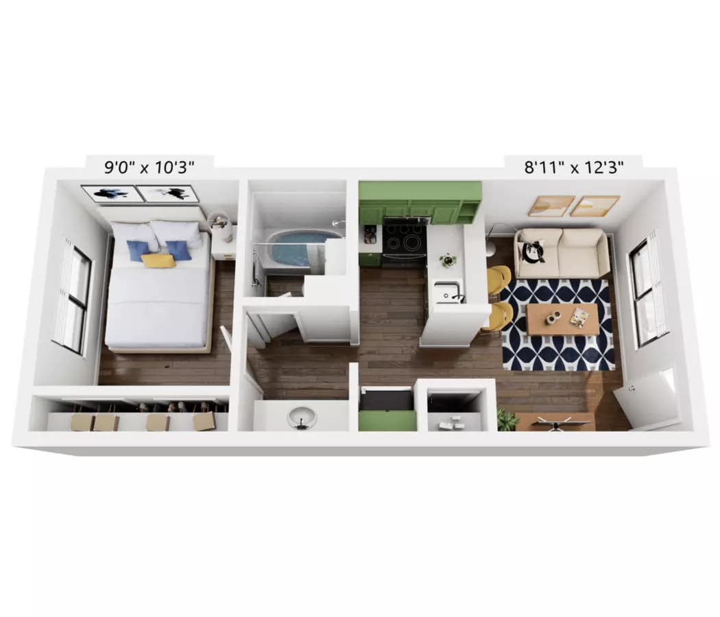 Unit 113 113 floor plan