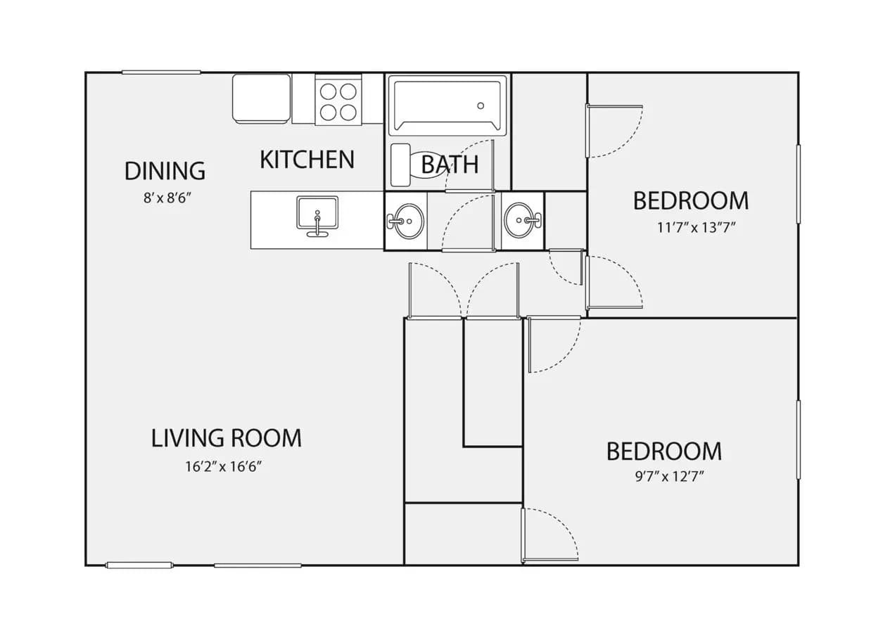 24fB1 24F-212 floor plan