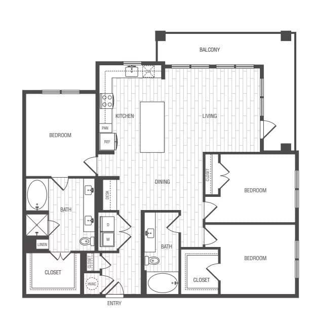 C1 4-4406 floor plan