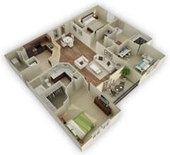 C1 7201 floor plan