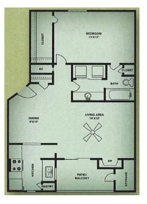 80-1/1bf 0609 floor plan