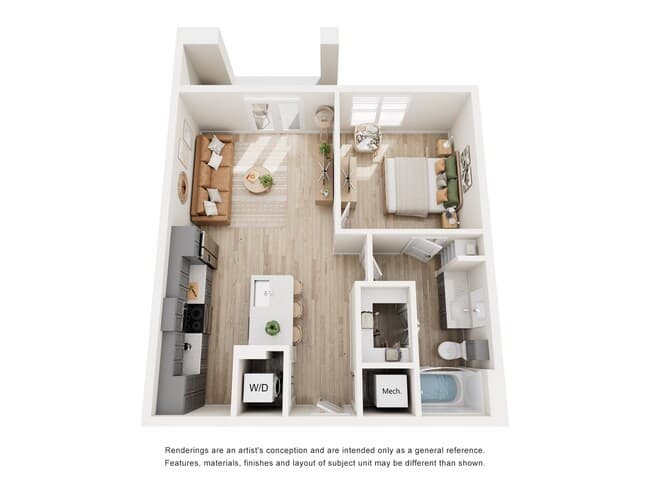 1B - 1B 1314 floor plan