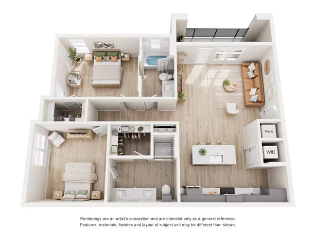 2B - 2B 2211 floor plan
