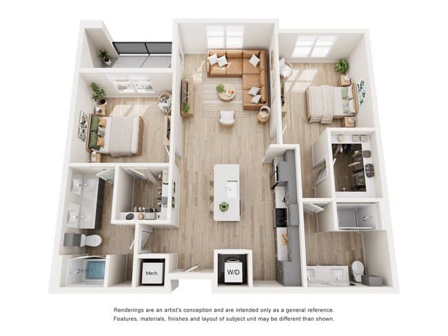2B - 2B 2306 floor plan