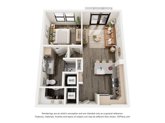 A2 3407 floor plan