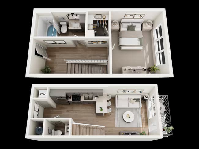 The Horizon 7305 floor plan