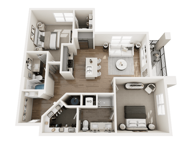 The McKinney 7316 floor plan