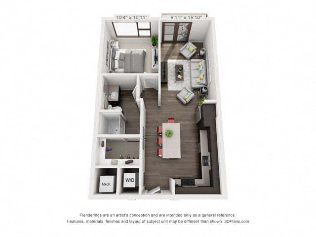 A2 1-1157 floor plan