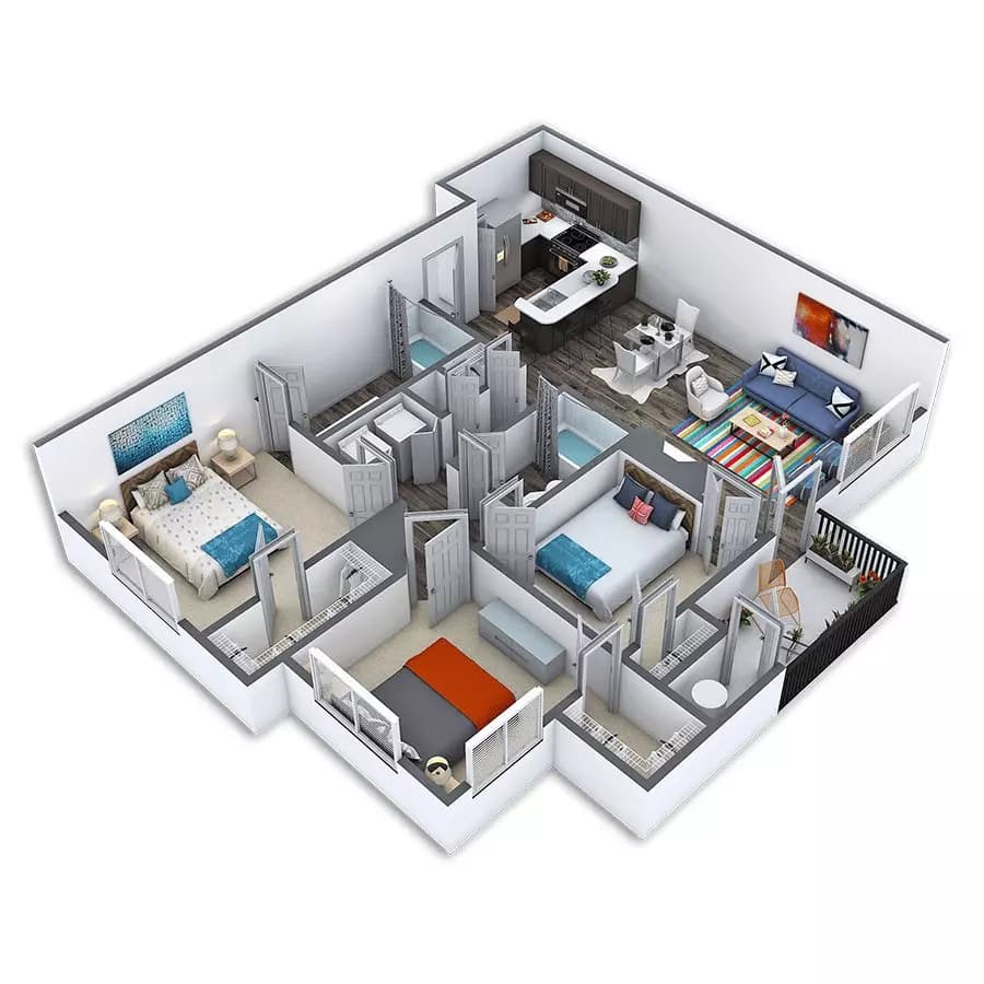 Waters 00328 floor plan