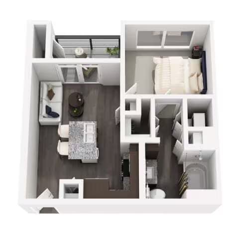 A1 518 floor plan