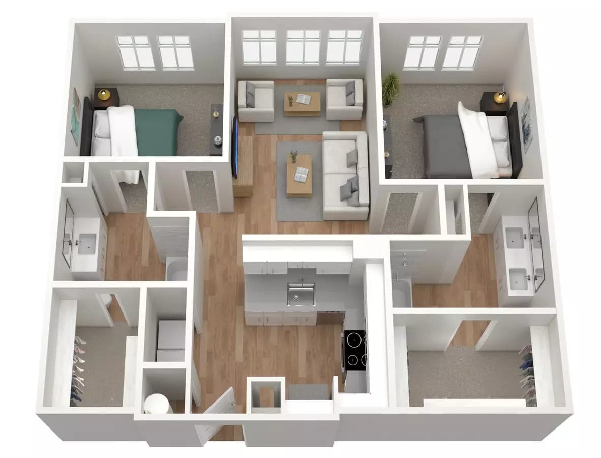 Unit 224 224 floor plan