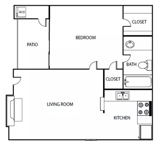 Zilker - A1/2 14307 floor plan