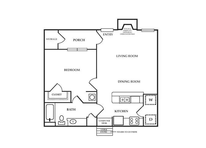 A1L 1110 floor plan