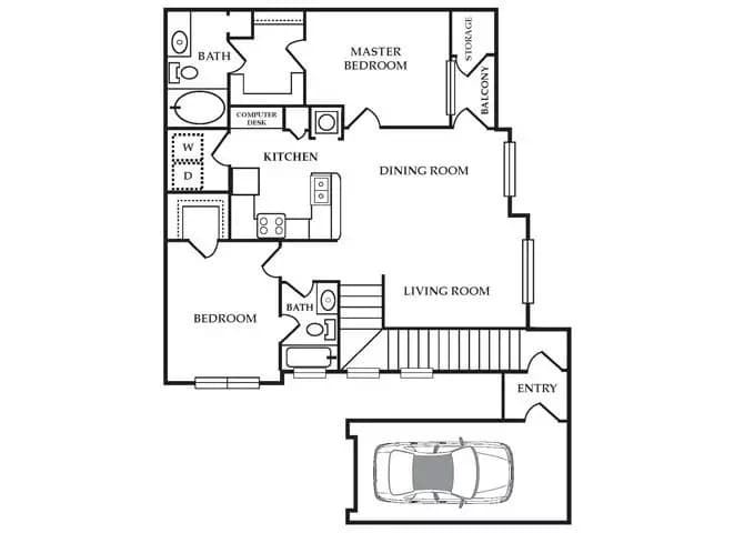 B3U 2708 floor plan