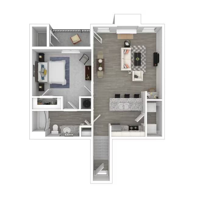 A1U 1604 floor plan