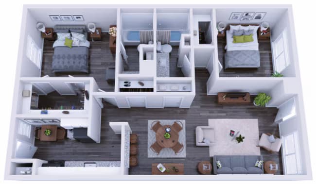 A1 206 floor plan