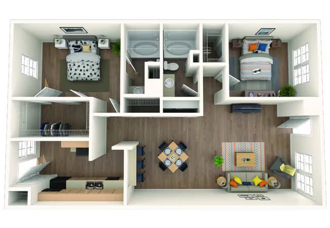 B2 103 floor plan
