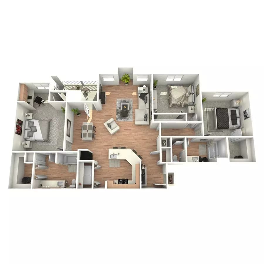 Unit 1921 1921 floor plan