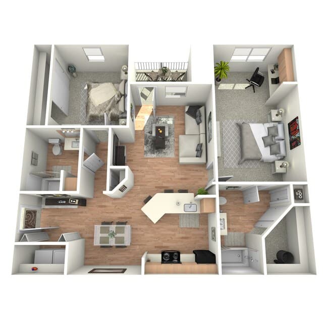 B1-DR 1326 floor plan