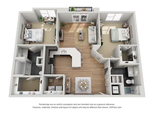 B3 1137 floor plan