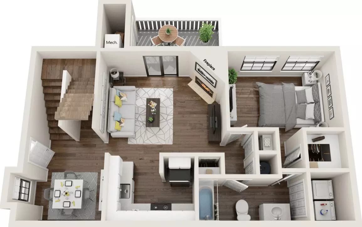 Unit 2615 2615 floor plan
