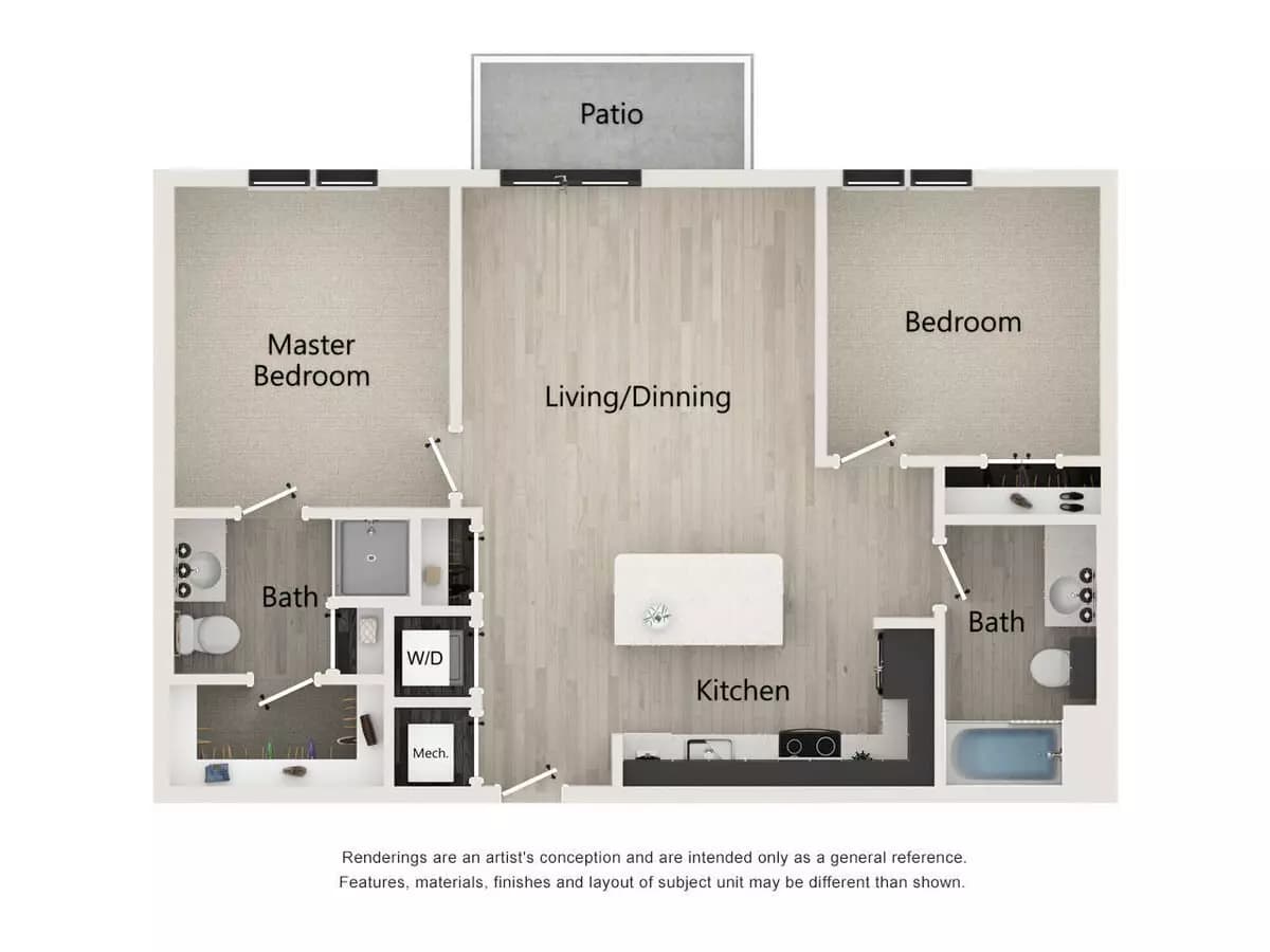 B1 08304 floor plan