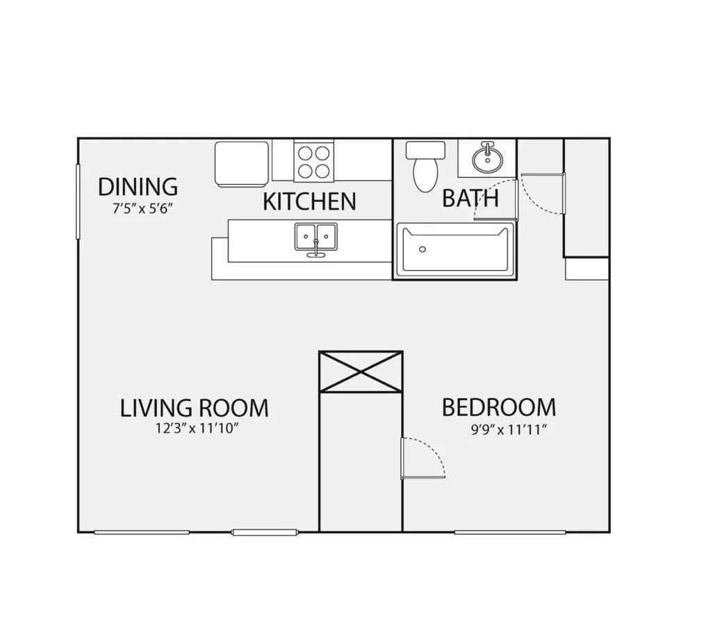 mkeA1 MKEA-105 floor plan