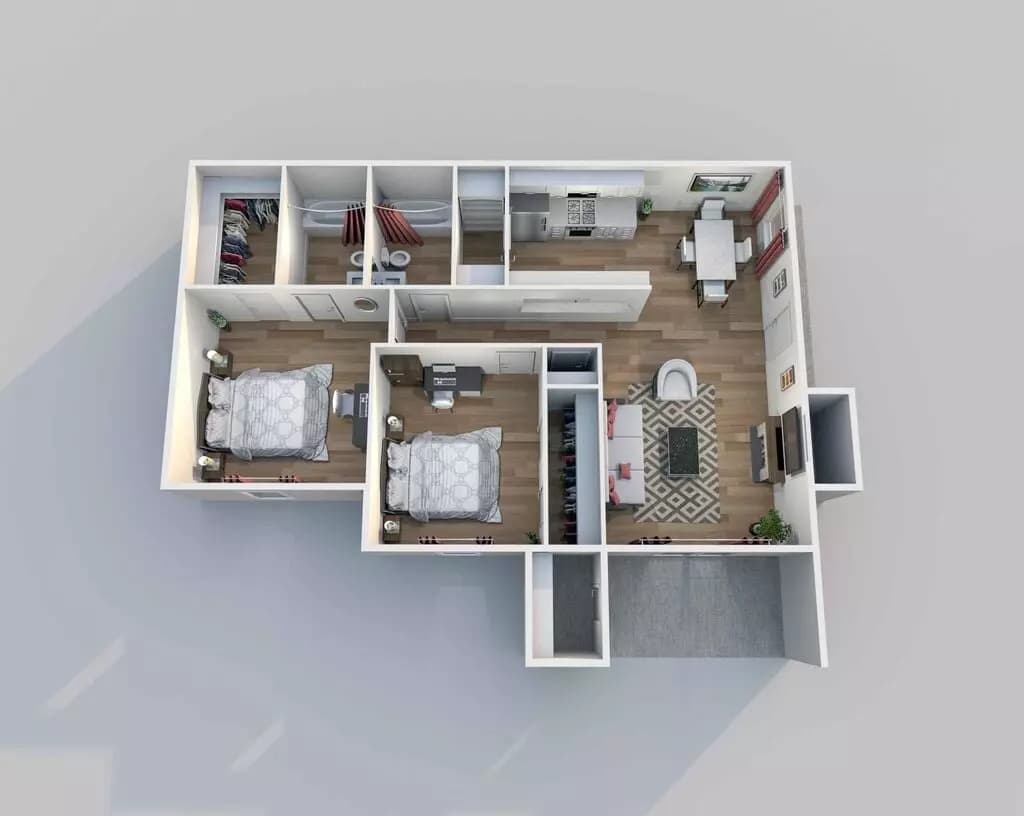 B1R 5-215 floor plan