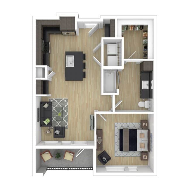 A2 - Type A 2121 floor plan