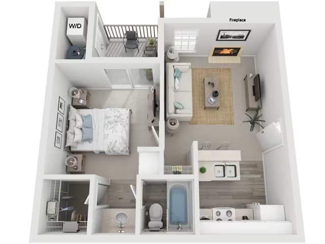 1x1A 08-805 floor plan