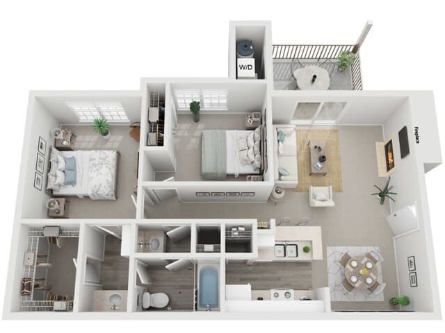 2x1 09-921 floor plan