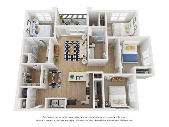 D floor plan