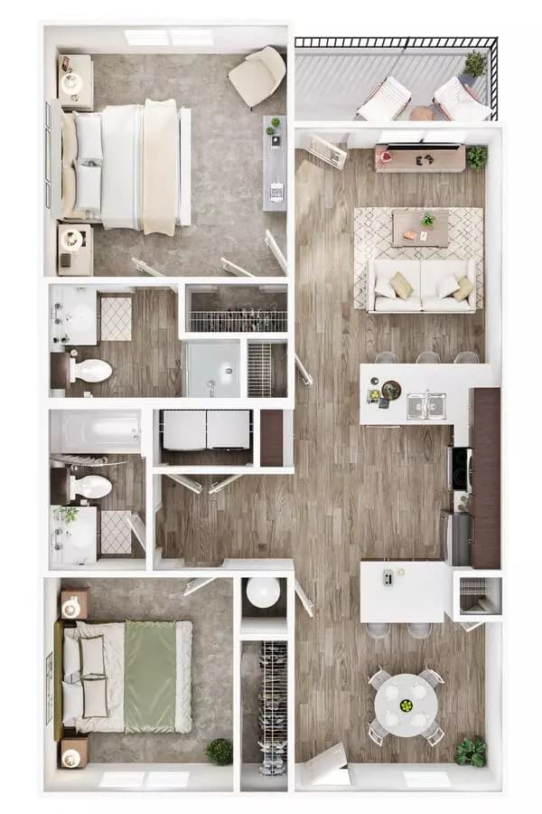 2A 08303 floor plan