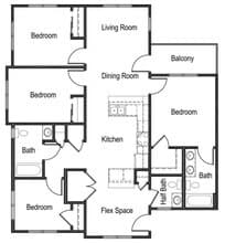 4A 09301 floor plan