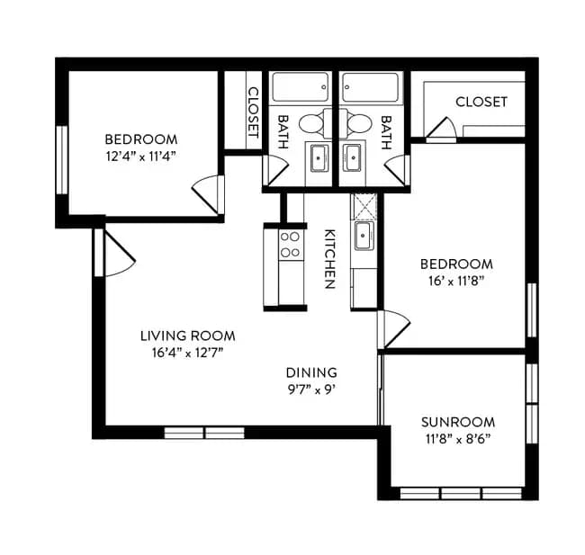 B2 223 floor plan