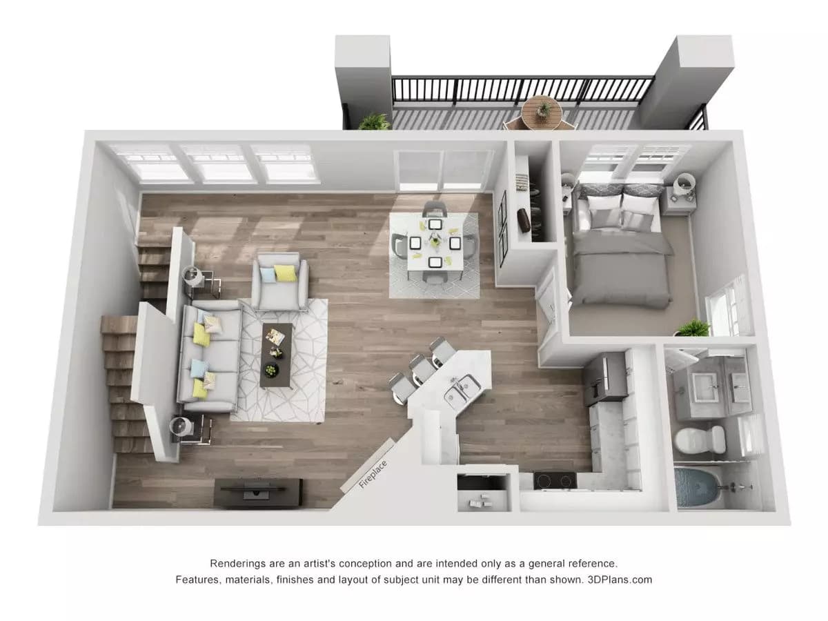 D1 2601 floor plan