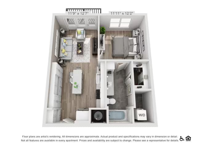 A1 574 floor plan