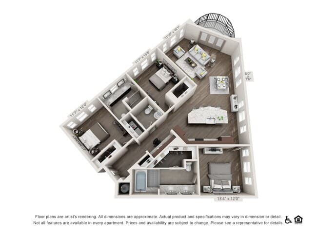 C1 301 floor plan
