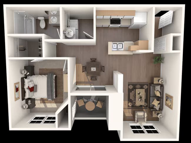 Topaz Deluxe 1612 floor plan