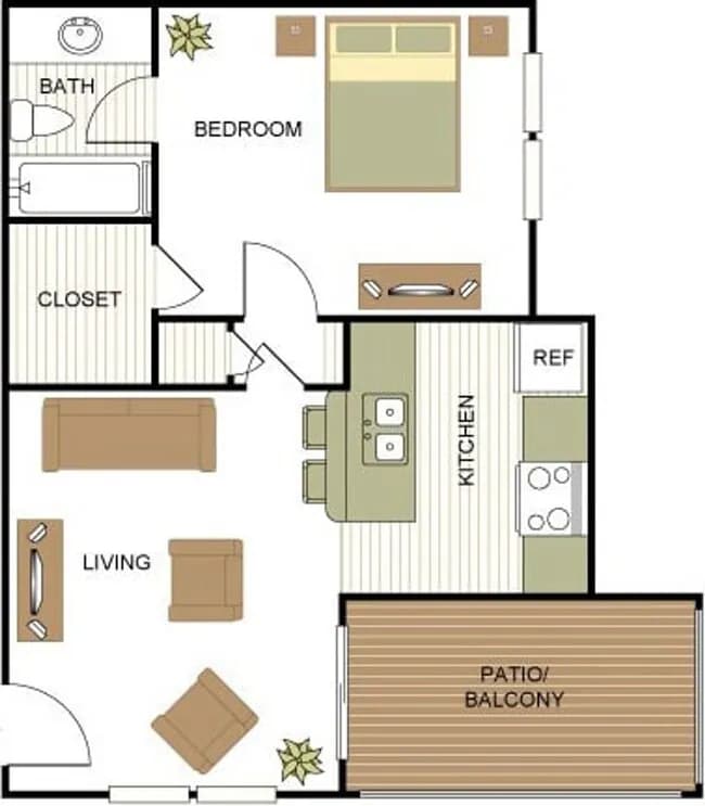 A1 2nd Floor Upgraded 6108 floor plan