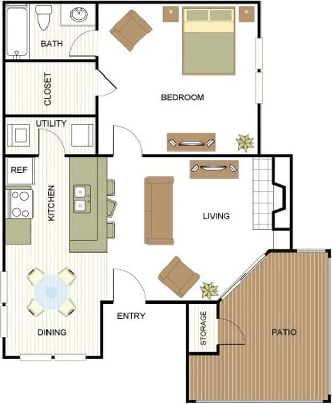 A4 2nd Floor Upgraded 7201 floor plan