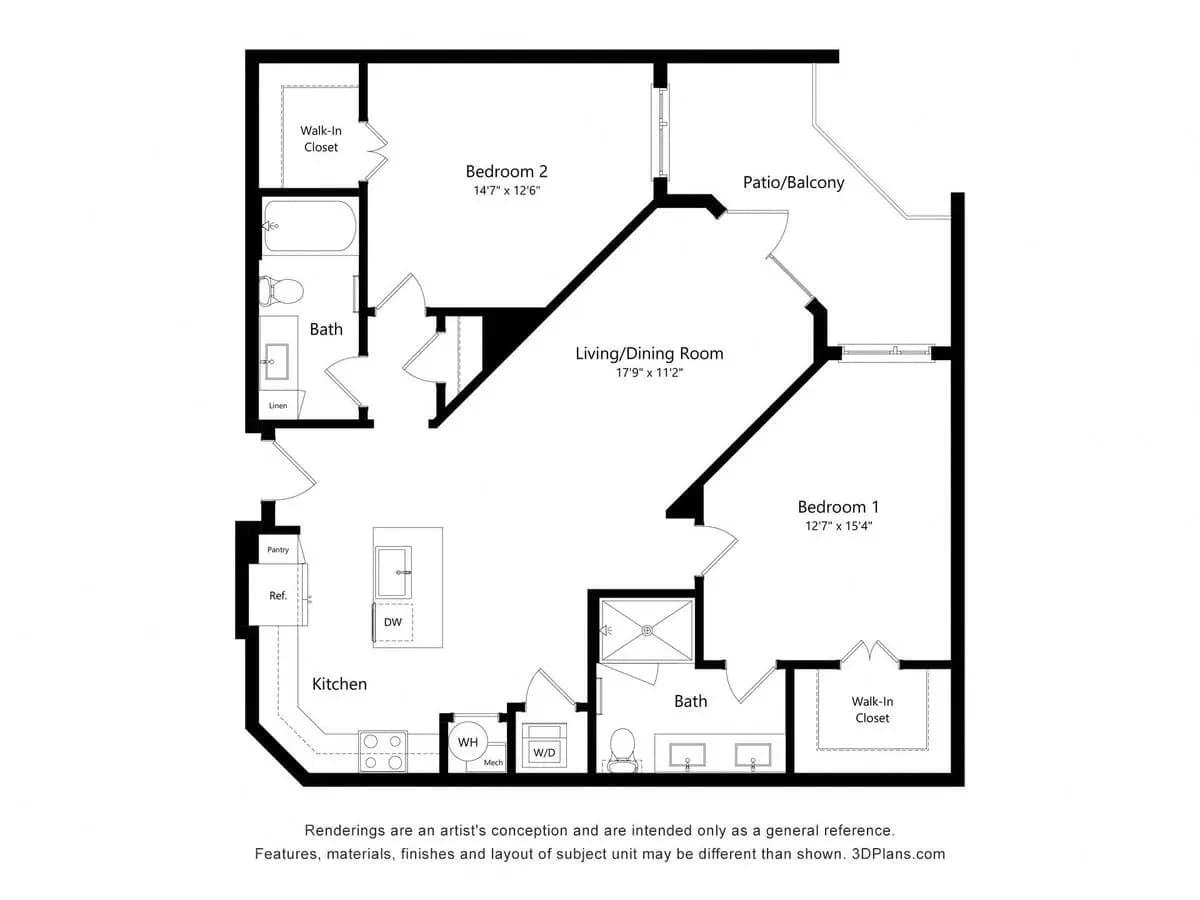 Top Spot 538 floor plan