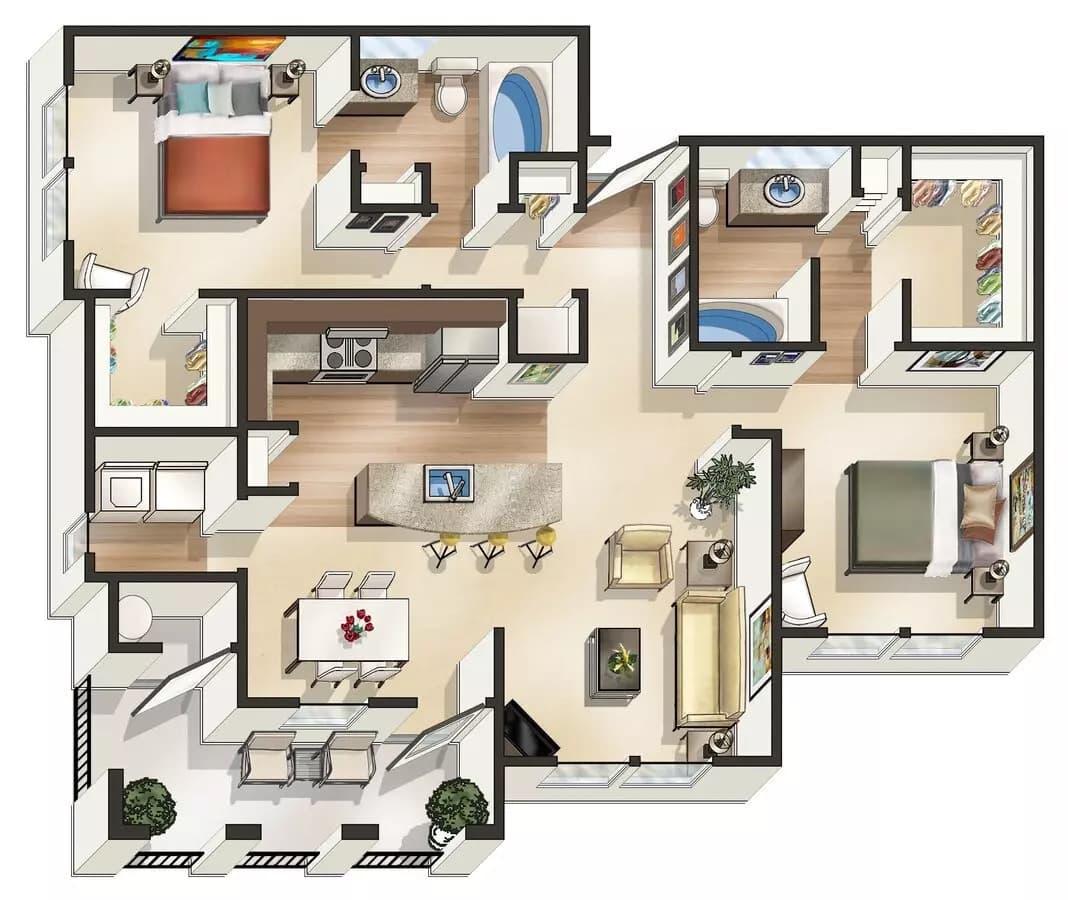 B3 floor plan