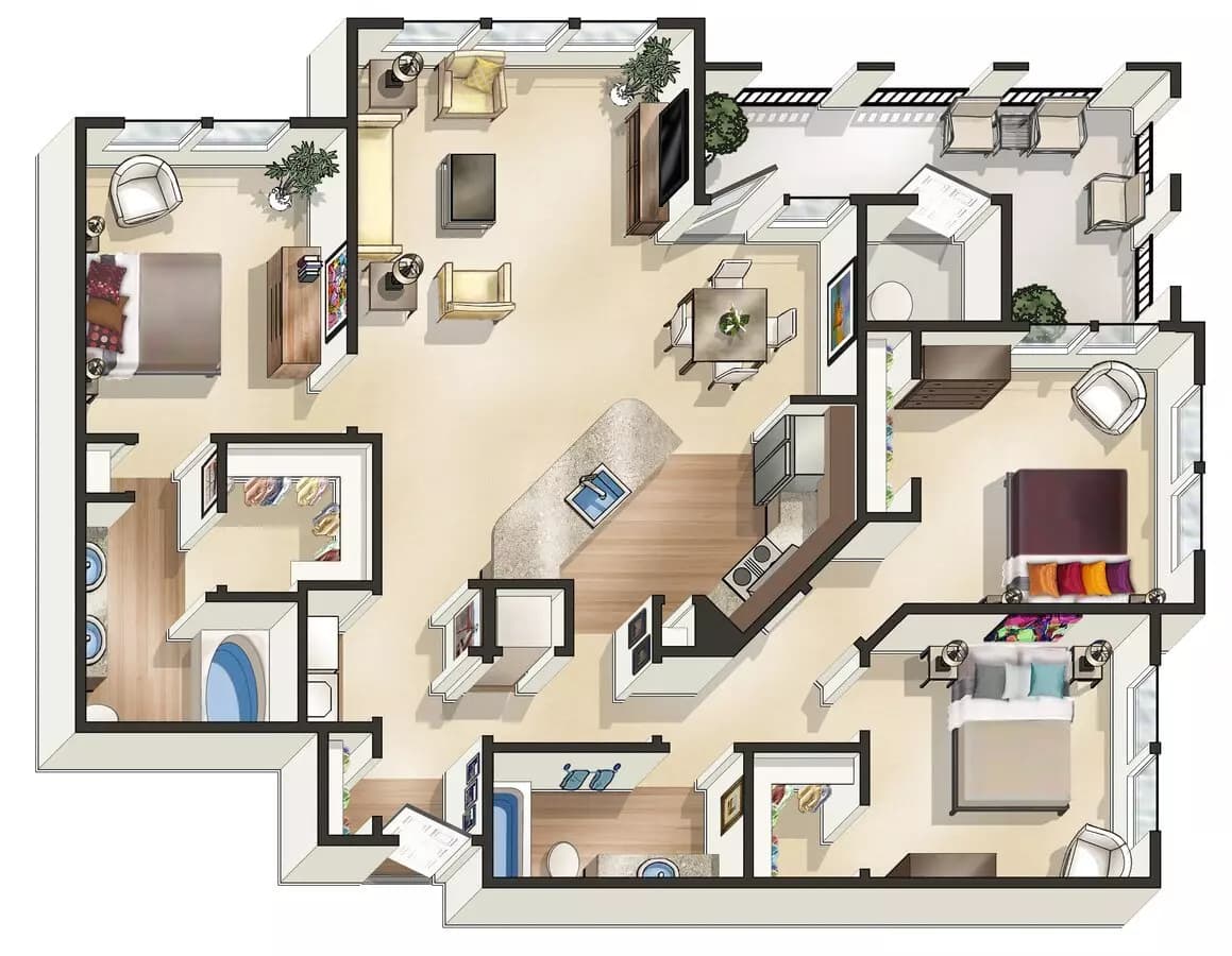 C1 floor plan