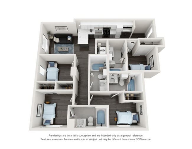 D1 Private floor plan