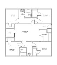 The 1188 259 floor plan
