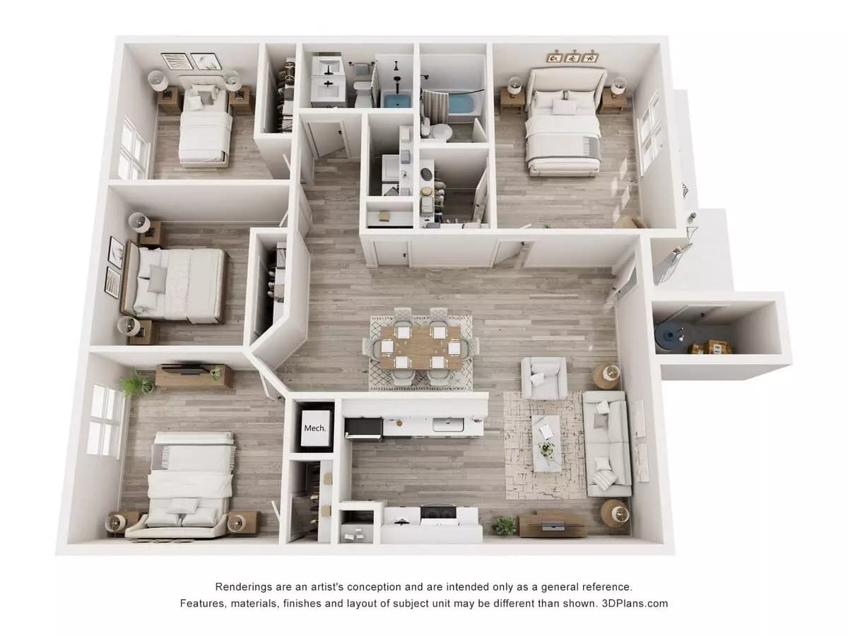 Unit 2322 2322 floor plan
