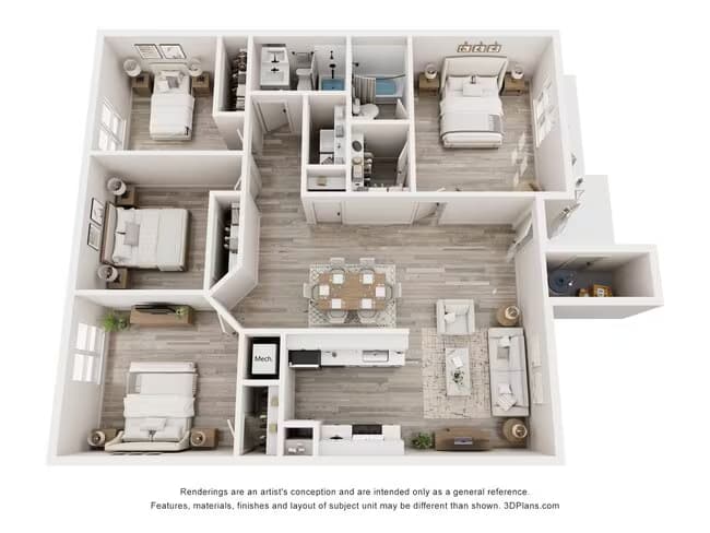 4x2 0922 floor plan