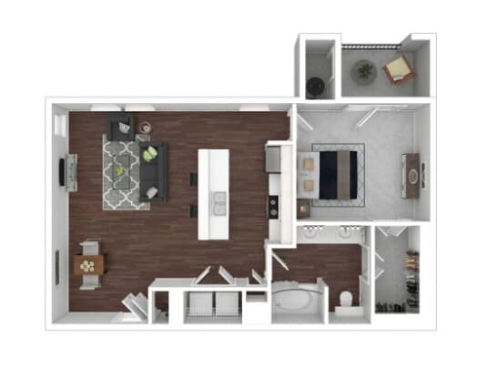 Unit 0511 0511 floor plan