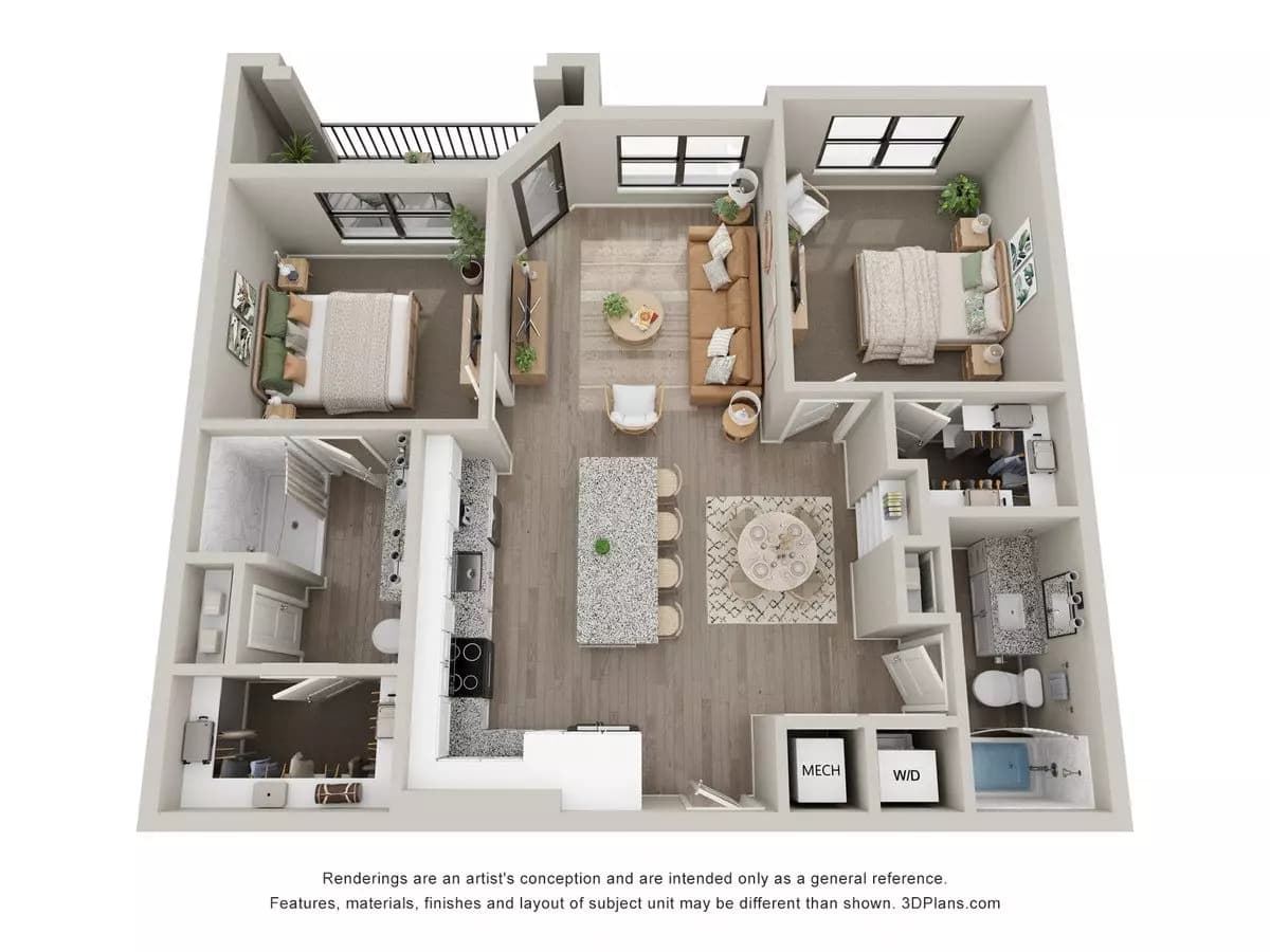 B2 1133 floor plan